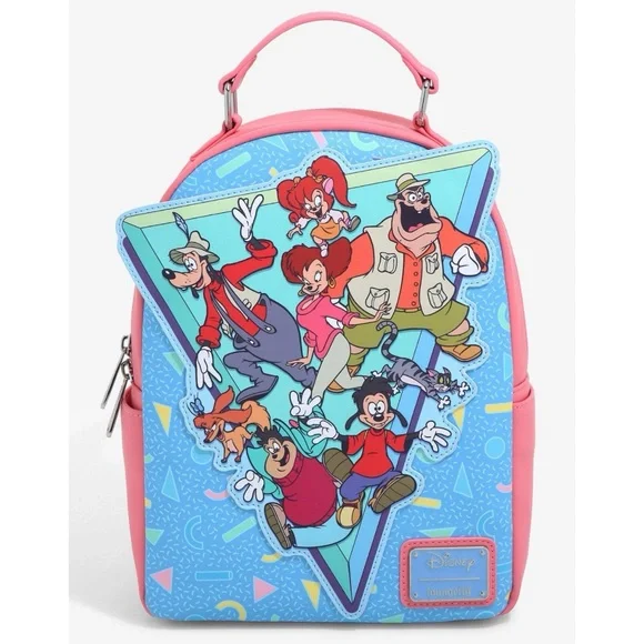 Goof troop back pack Loungefly Disney Goof Troop Group Portrait Mini Backpack  main image 3